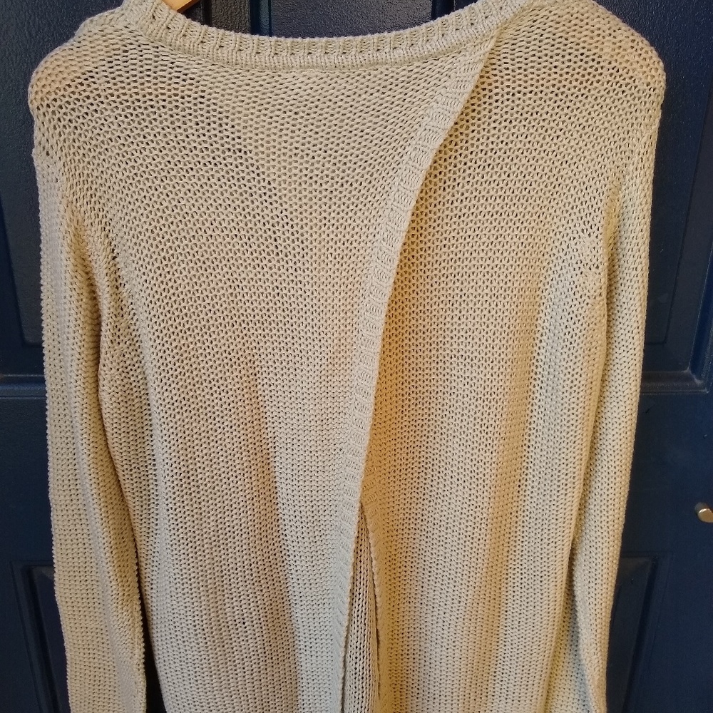 RD Style | knit open back sweater - Picture 5 of 6